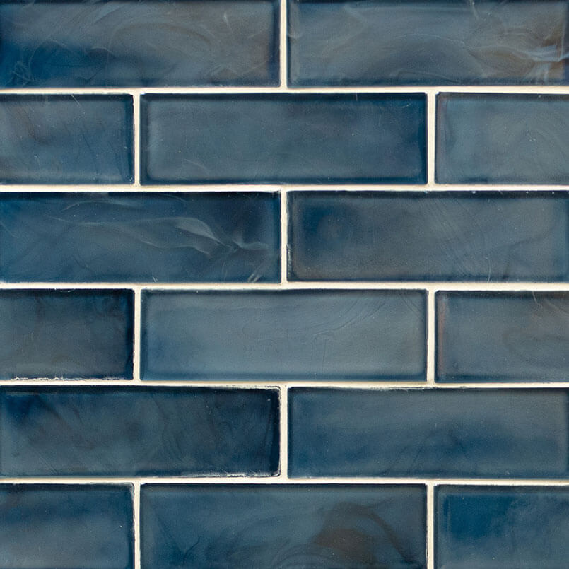 Blue Shimmer 2x6 Subway - image 1