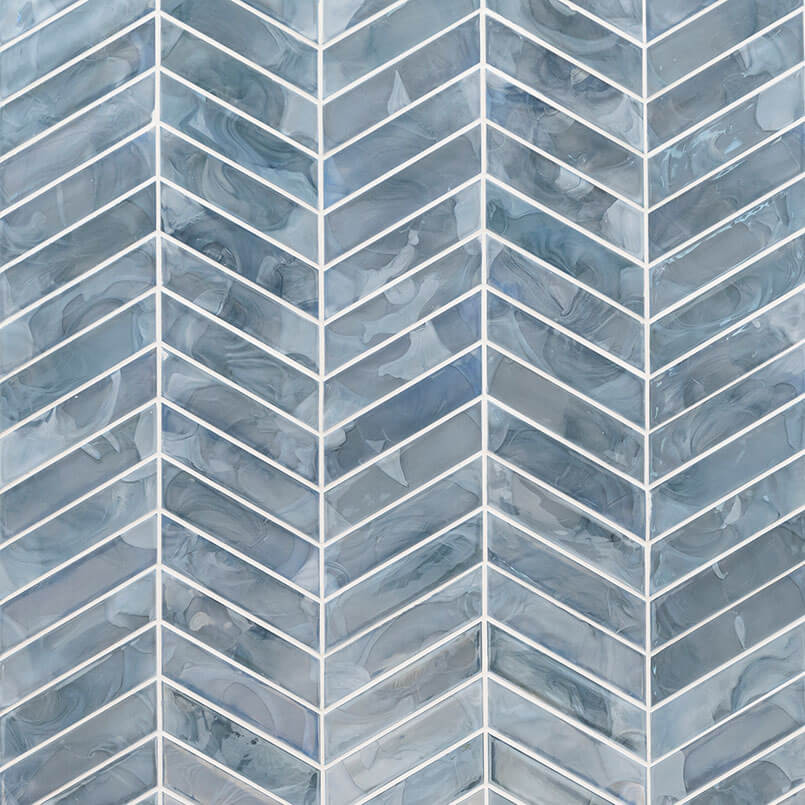 Blue Shimmer Chevron - image 2