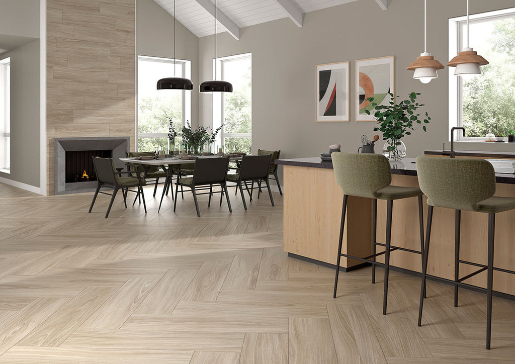 Braxton Saddle 8"x40" Matte Porcelain Tile - image 2