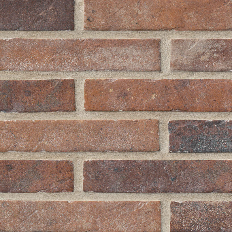 Brickstone Capella Red 2"x10" Porcelain Tile - image 1
