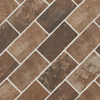 Brickstone Capella Red 5"x10" Porcelain Tile - image 2