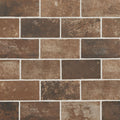 Brickstone Capella Red 5"x10" Porcelain Tile - image 1