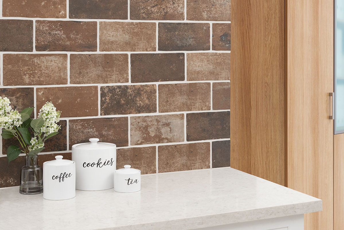 Brickstone Capella Red 5"x10" Porcelain Tile - image 4