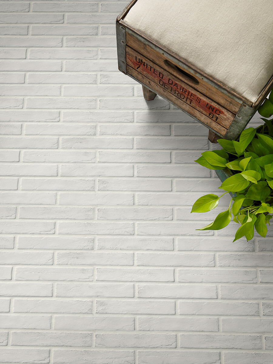 Brickstone Capella White 2"x10" Porcelain Tile - image 2