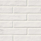 Brickstone Capella White 2"x10" Porcelain Tile - image 1