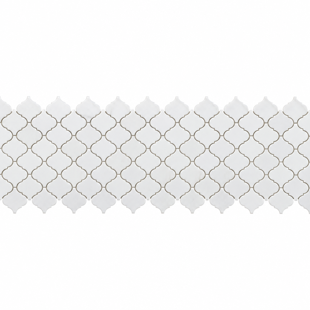 Brighter arabesque mosaic strip