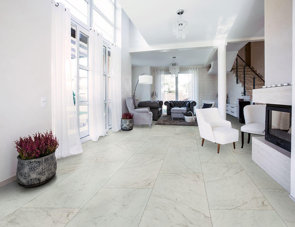 Kaya Carrara Bianco Porcelain Tile - image 8