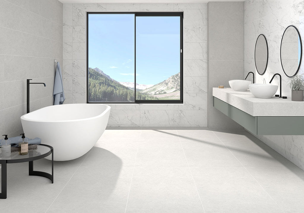 Kaya Carrara Bianco Porcelain Tile - image 6