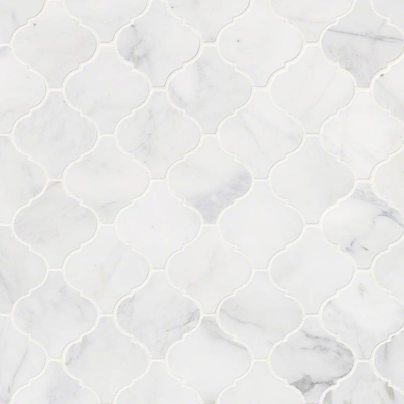 Calacatta Cressa Arabesque Honed - image 1