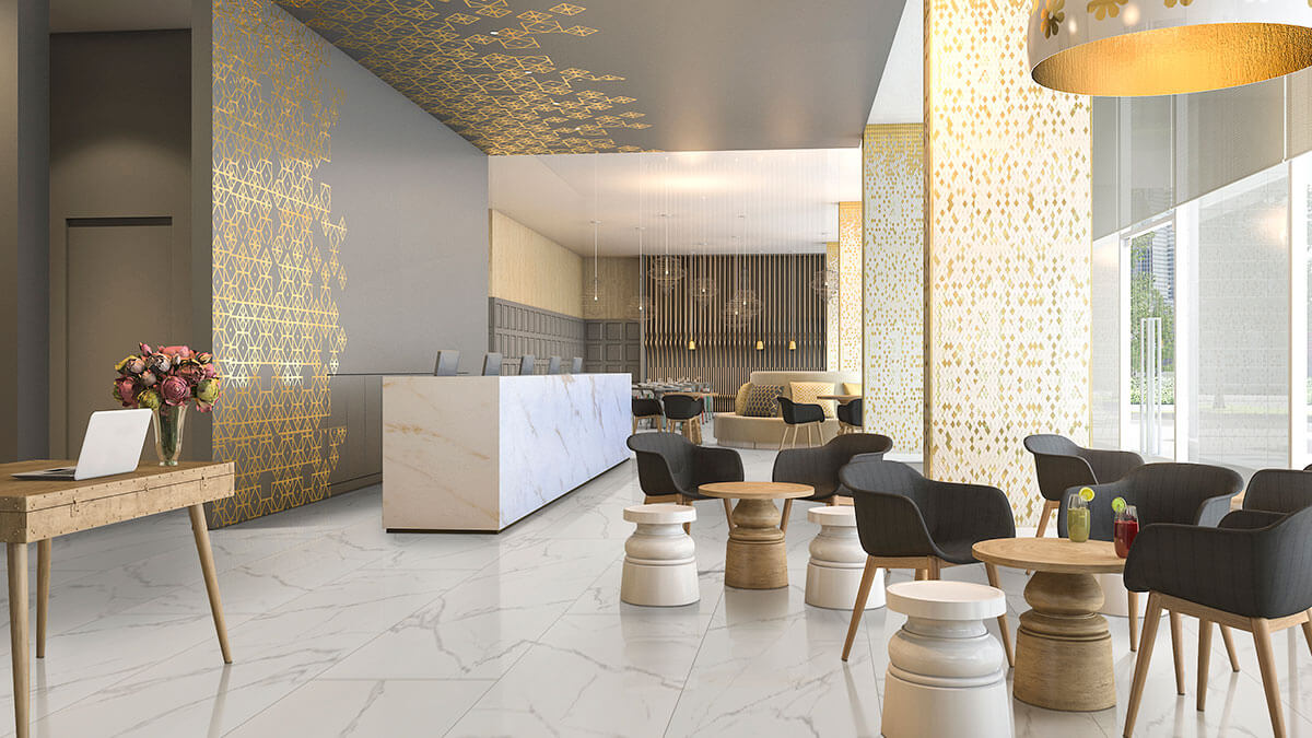 Kaya Calacatta Venato Porcelain Tile - image 4