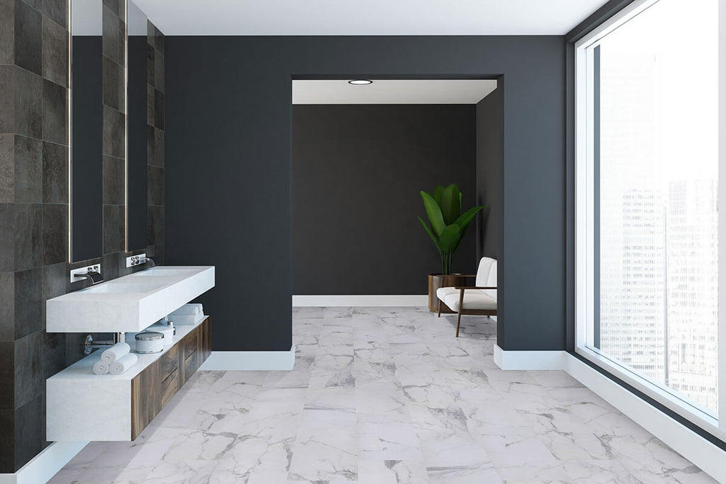 Trecento Calacatta Legend Vinyl Tile - image 2