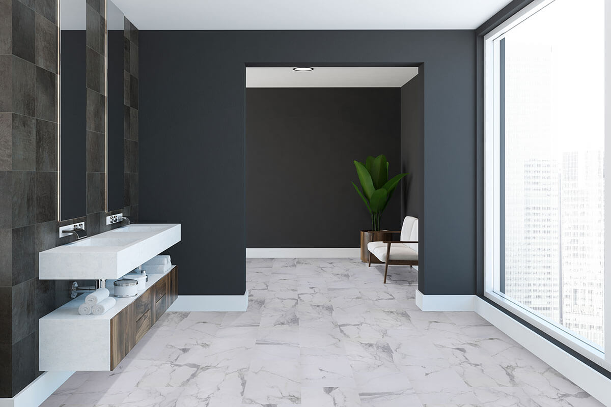 Trecento Calacatta Legend Vinyl Tile - image 2