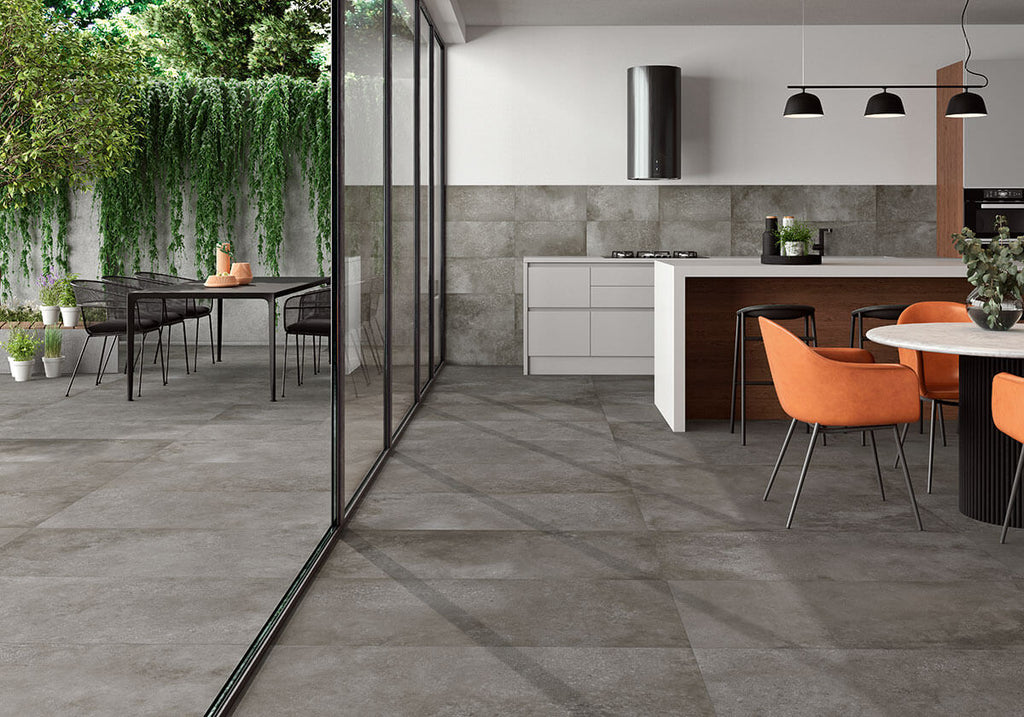 Traktion Calypso Graphite Porcelain Tile - image 4