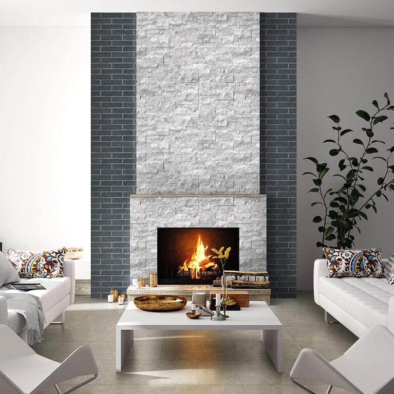 Calacatta Cressa 3D Honed Ledger Panel - image 3