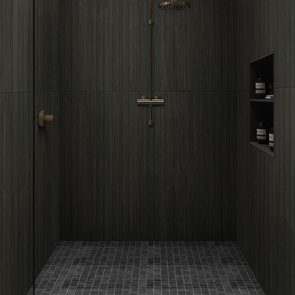 UrbanSlat Carbon 16" x 48" Matte Ceramic Tile - image 6