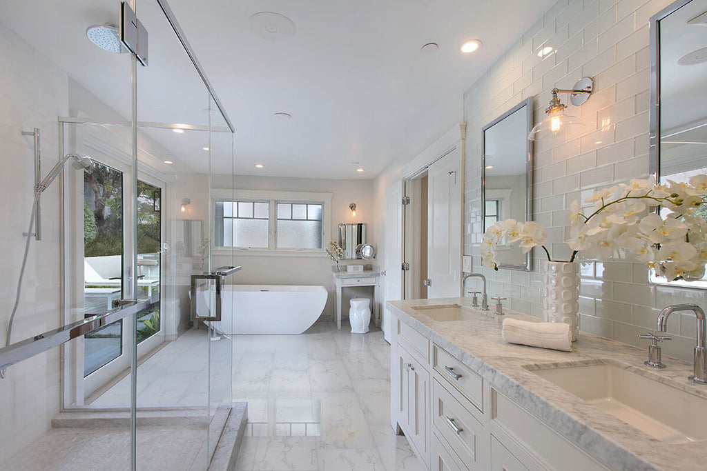 Praia Carrara Porcelain Tile - image 3