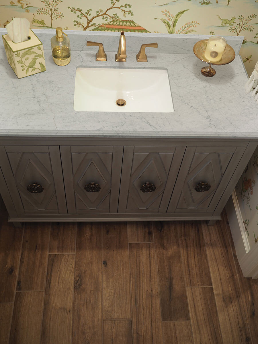 Palmetto Cognac 6"x36" Matte Porcelain Tile - image 6
