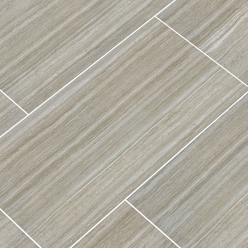 Essentials Charisma Silver 12"x24" Matte Porcelain Tile - image 2
