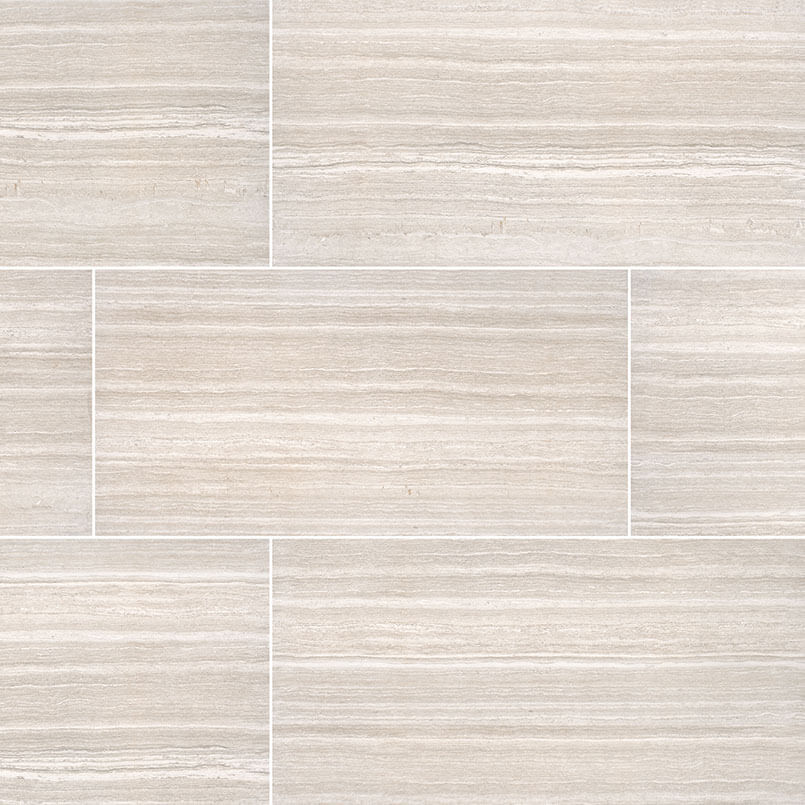 Essentials Charisma White 12"x24" Matte Porcelain Tile - image 1