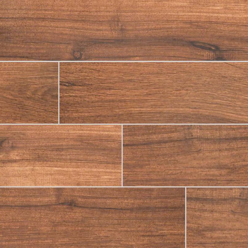Palmetto Chestnut 6"x36" Matte Porcelain Tile - image 1