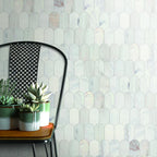 Coastline Avorio Saigon Honed Marble Mosaic - image 2