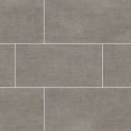 Gridscale Concrete 12"x24" Matte Porcelain Tile - image 1