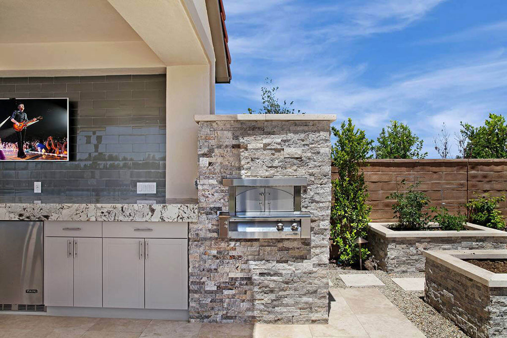 Silver Travertine Ledger Panel - image 12