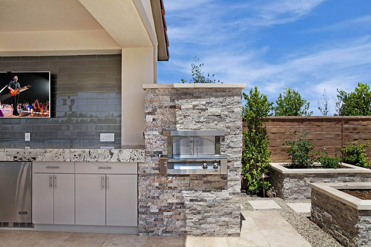 Silver Travertine Ledger Panel - image 12