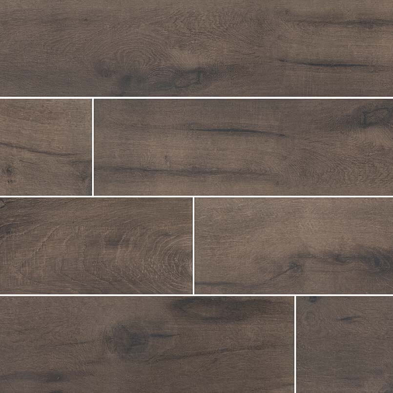 Cottage Wenge 8"x48" Matte Tile - image 1