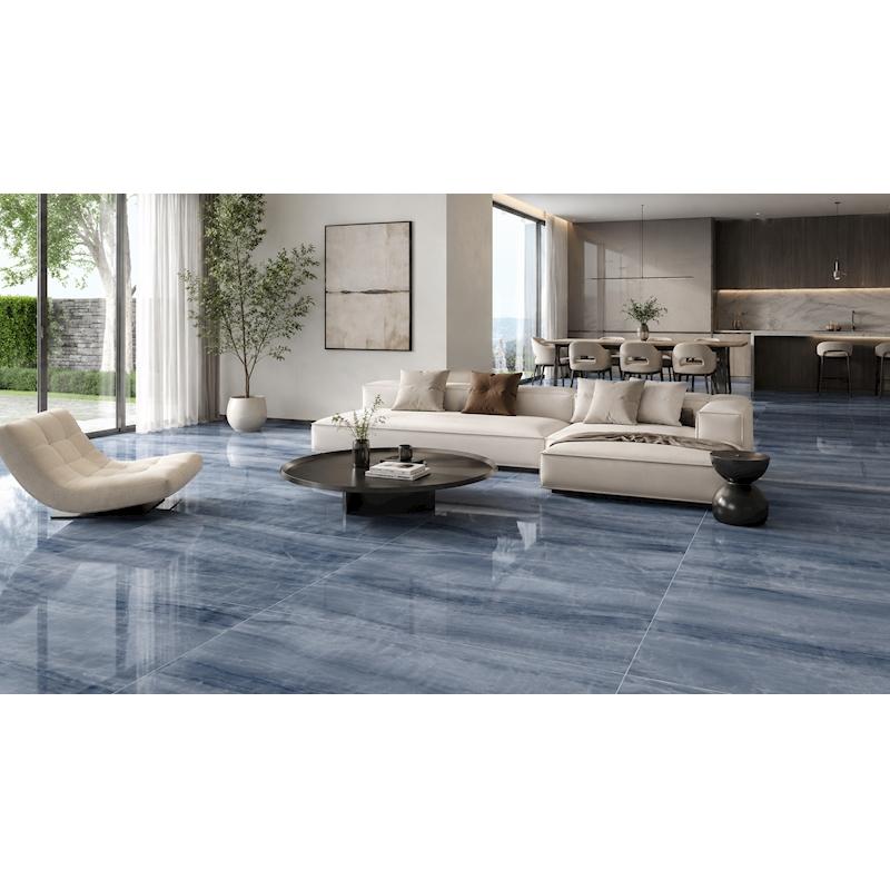Cristallo Blue 24"x48" Polished Porcelain Tile