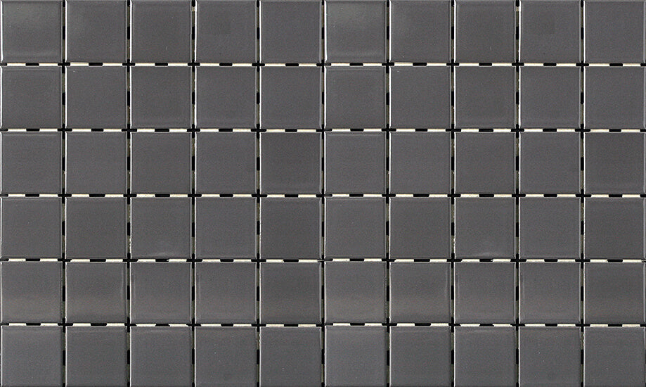 Ontario Dark Grey 2"x2" Porcelain Mosaic - image 1