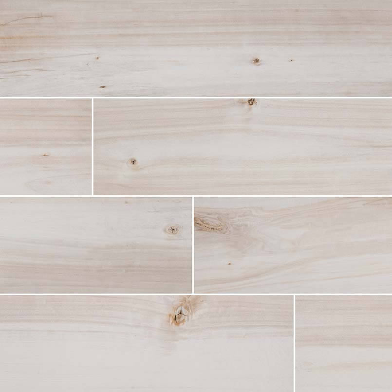 Havenwood Dove 8"x36" Matte Porcelain Tile - image 1