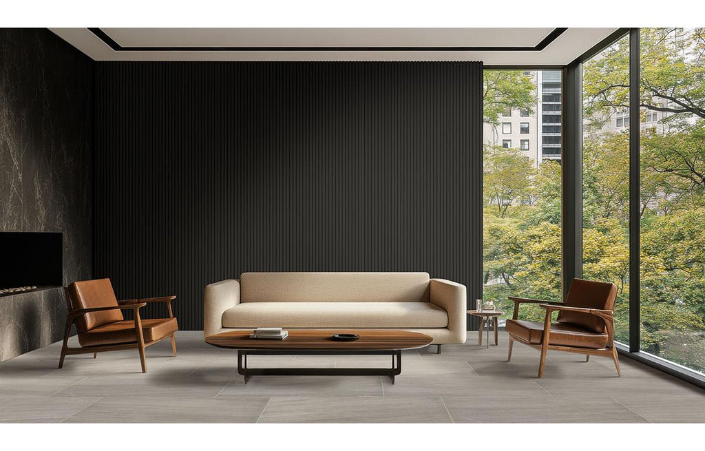 Standard Slat Panels Ebony Acoustic Wood Slat Panels 9.5" x 94.5" Misc Wood Tile - image 15