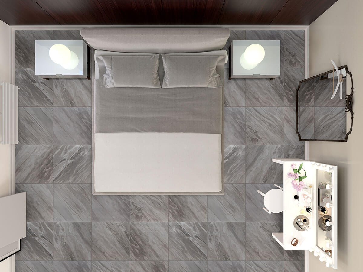 Eden Bardiglio Porcelain Tile - image 8