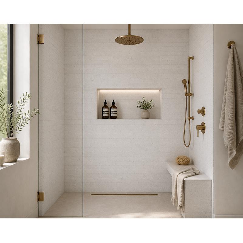 Essence White 2"x6" Porcelain Tile