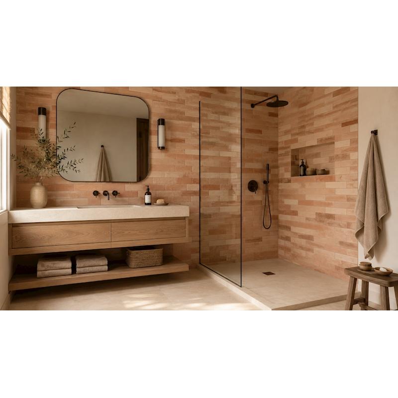Fango Caldera 3"x12" Matte Porcelain Tile