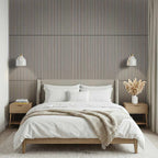 Standard Slat Panels Fog 24x48 Acoustic Wood Slat 9.5" x 94.5" Misc Wood Tile - image 3