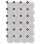 French Gris 6" Octagon w/ Noir Dot Tumbled - image 3
