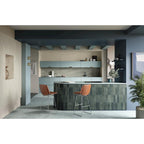Glam Green 2.5"x9.5" Porcelain Tile