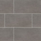 Gridscale Graphite 12"x24" Matte Porcelain Tile - image 1