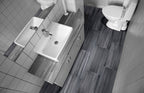 Watercolour Graphite Porcelain Tile - image 4