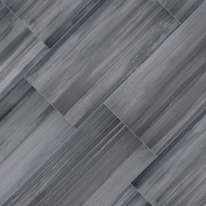 Watercolour Graphite Porcelain Tile - image 5