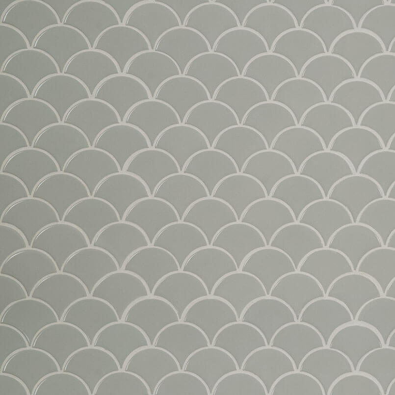 Grey Glossy Fish Scale - image 4