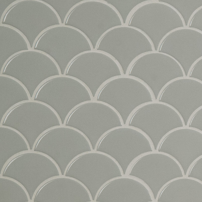 Grey Glossy Fish Scale - image 1