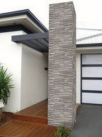 Grey Oak 3D Honed Ledger Panel - image 2