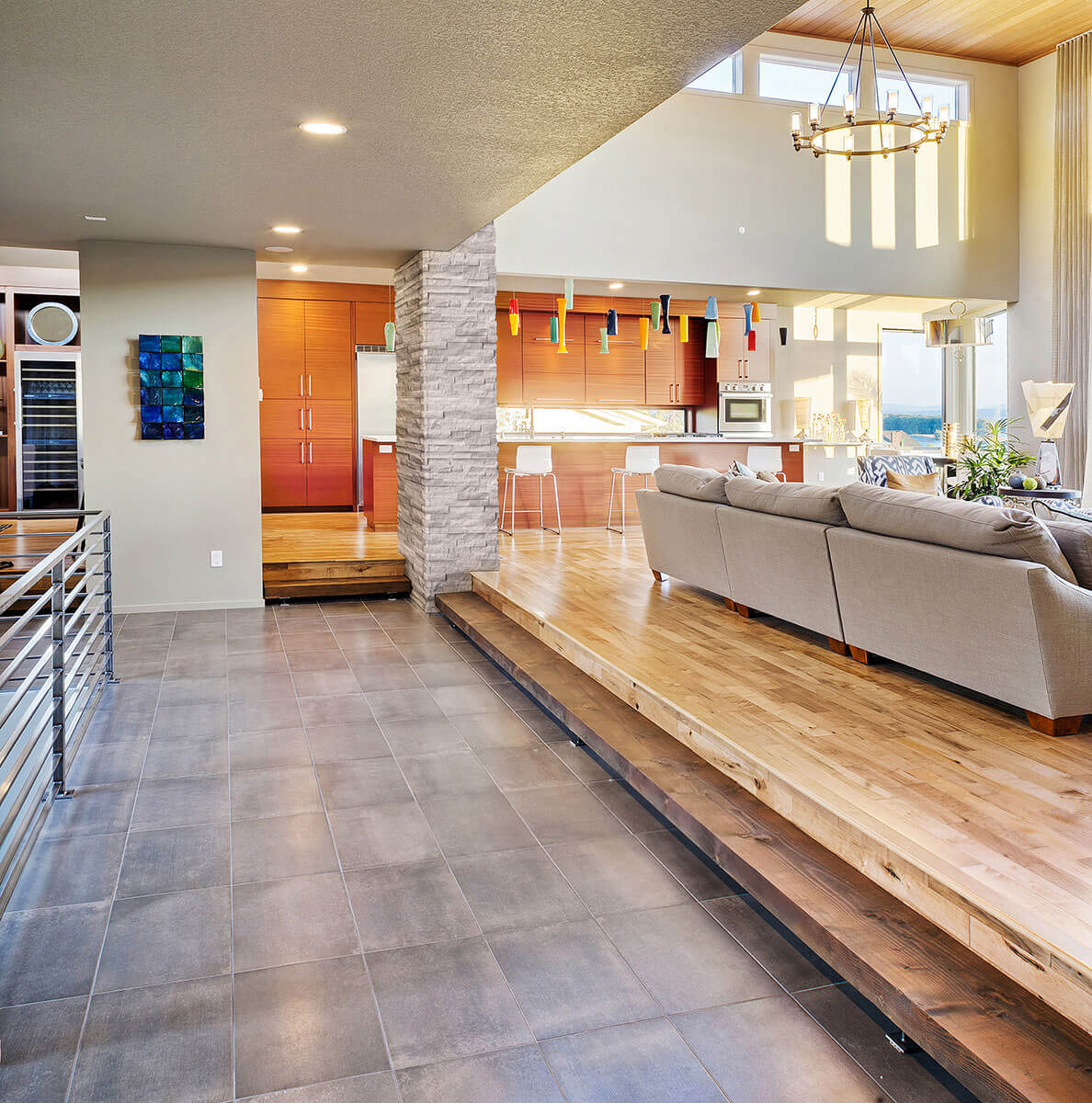 Grey Oak Ledger Panel - image 4