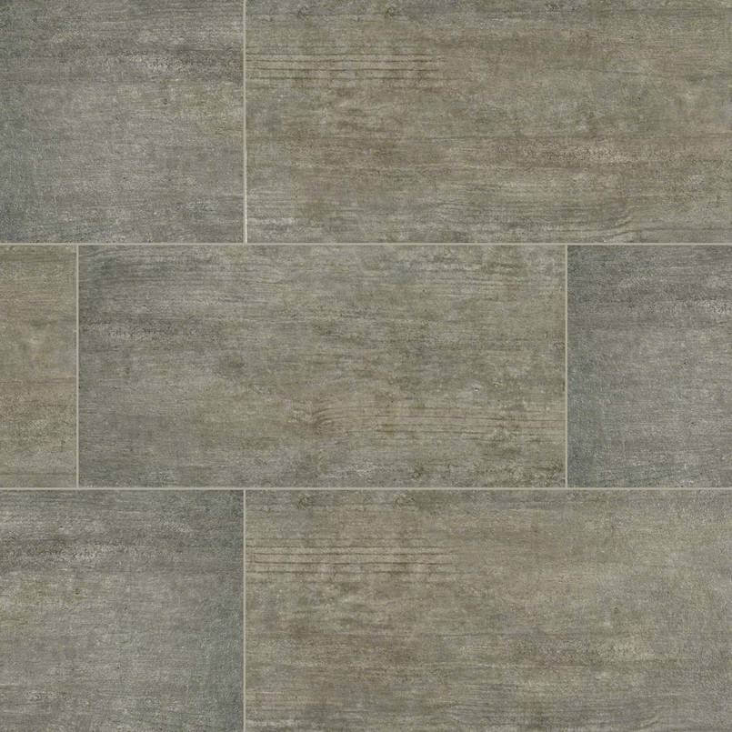 Metropolis Grey 12"x24" Matte Porcelain Tile - image 1