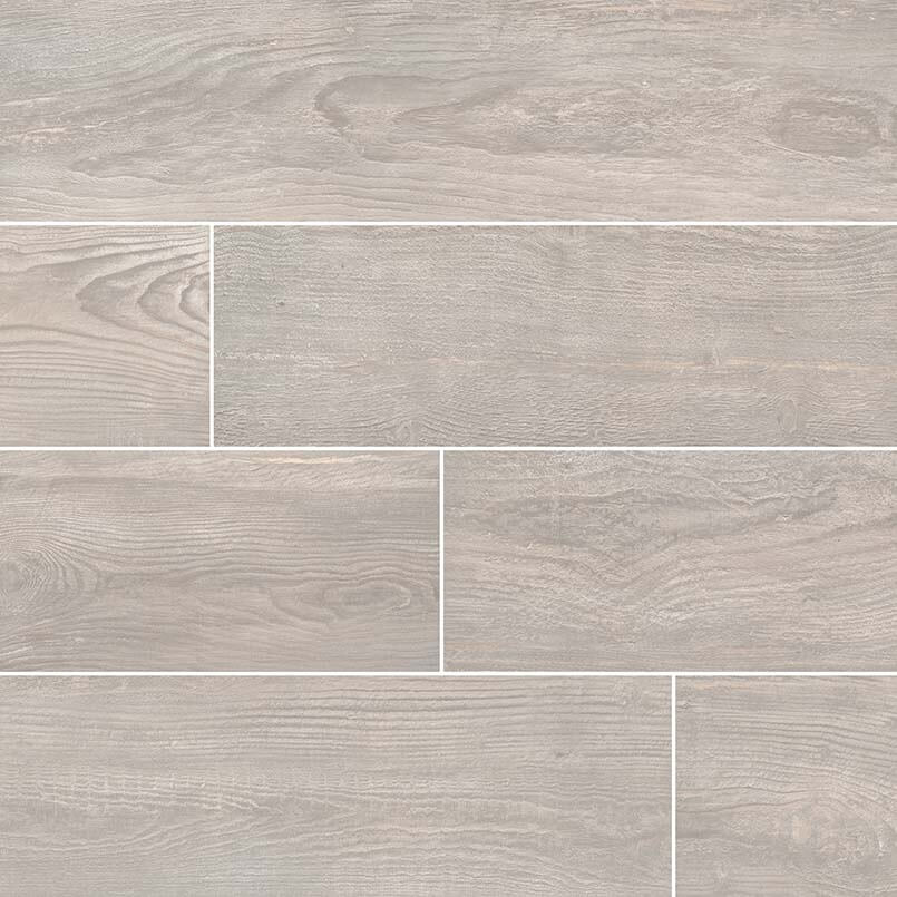 Caldera Grigia 8"x47" Matte Porcelain Tile - image 1