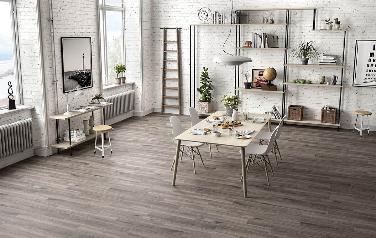 Antoni Gris 6"x36" Matte Porcelain Tile - image 5