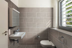 Gridscale Gris 12"x24" Matte Porcelain Tile - image 2